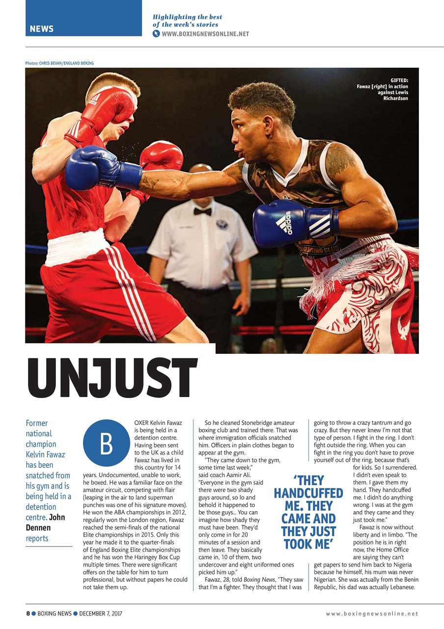 Boxing News Preview Pages