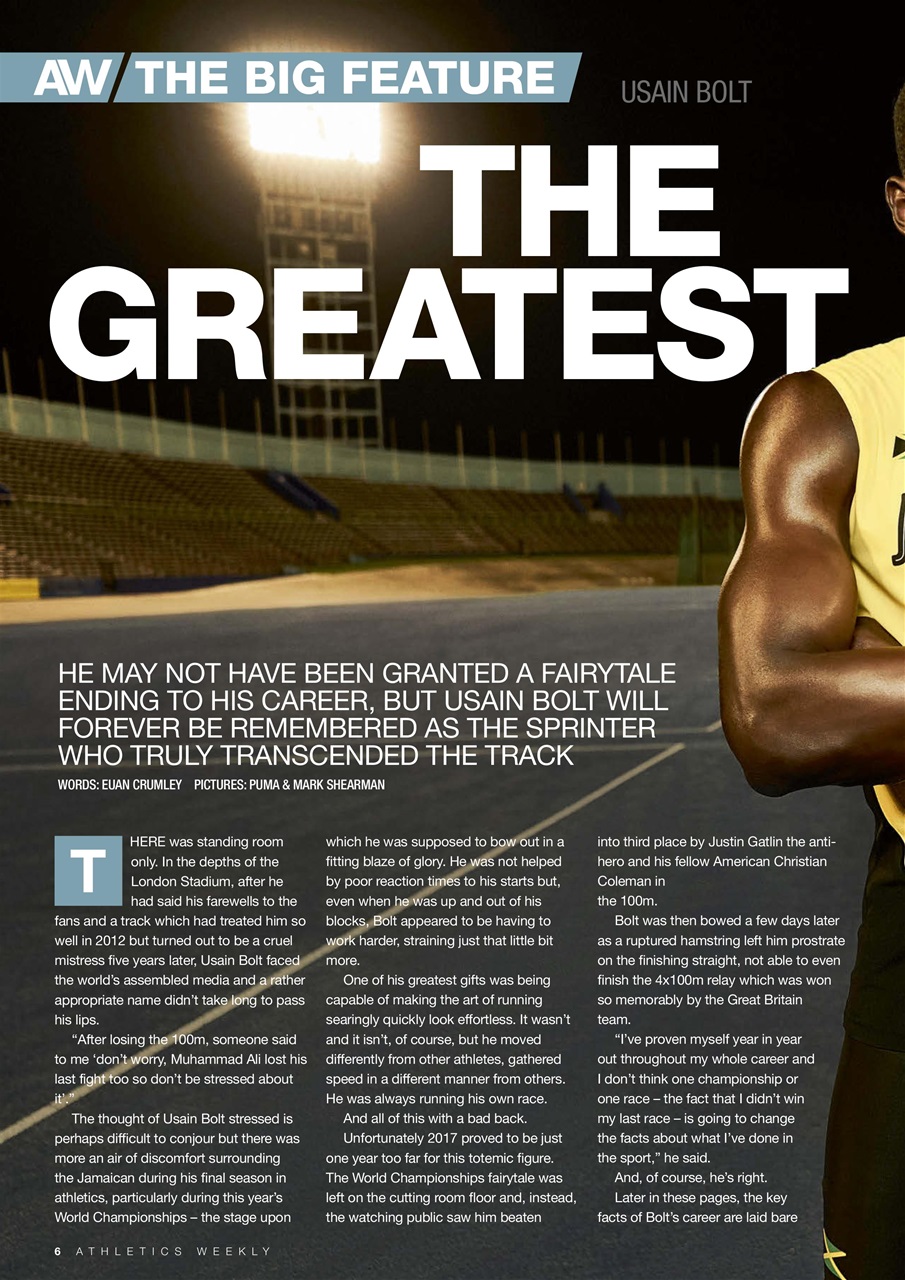AW – Athletics Weekly Magazine Preview Pages