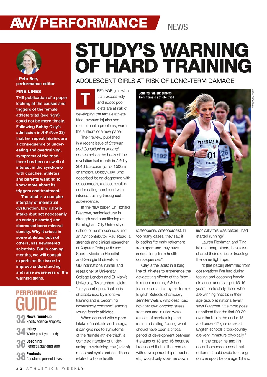 AW – Athletics Weekly Magazine Preview Pages