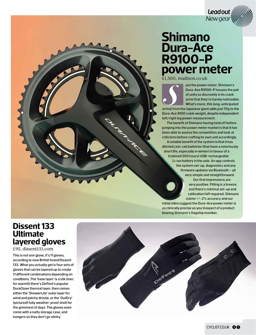 Cyclist Preview Pages