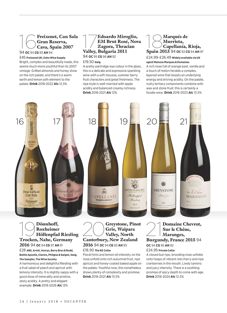 Decanter Preview Pages