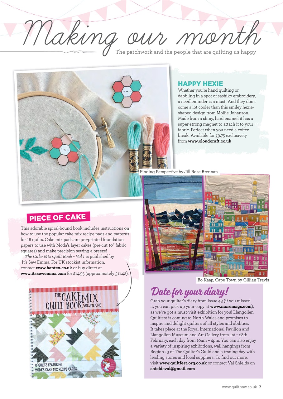 Quilt Now Preview Pages