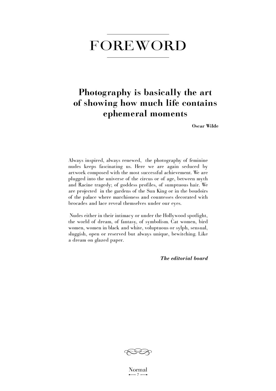 Normal Magazine Preview Pages