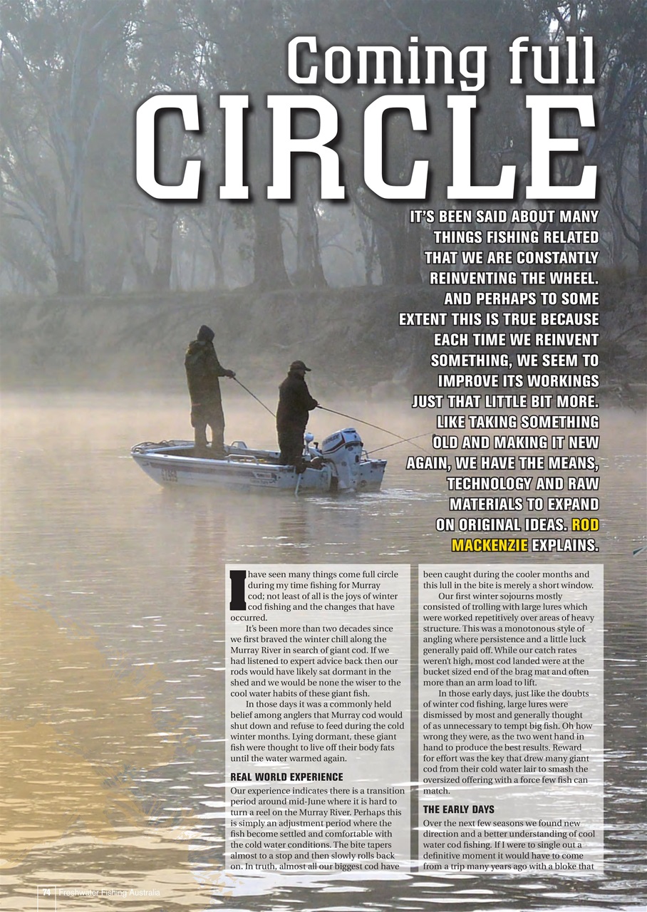 Freshwater Fishing Australia Preview Pages