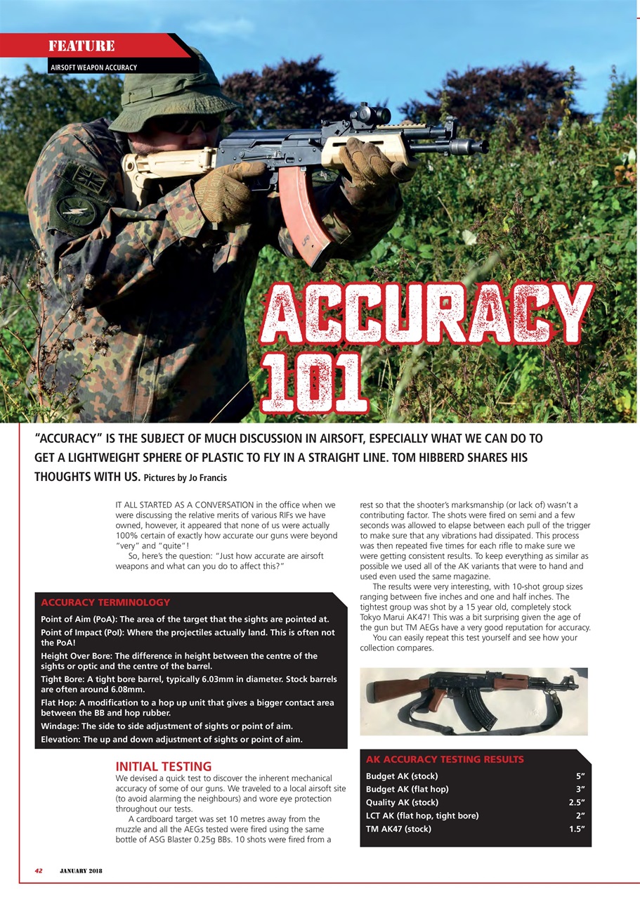 Airsoft Action Preview Pages