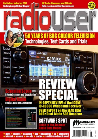 Radio User issue January 2018