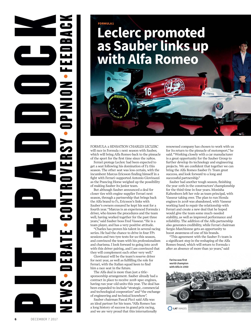 Autosport Preview Pages