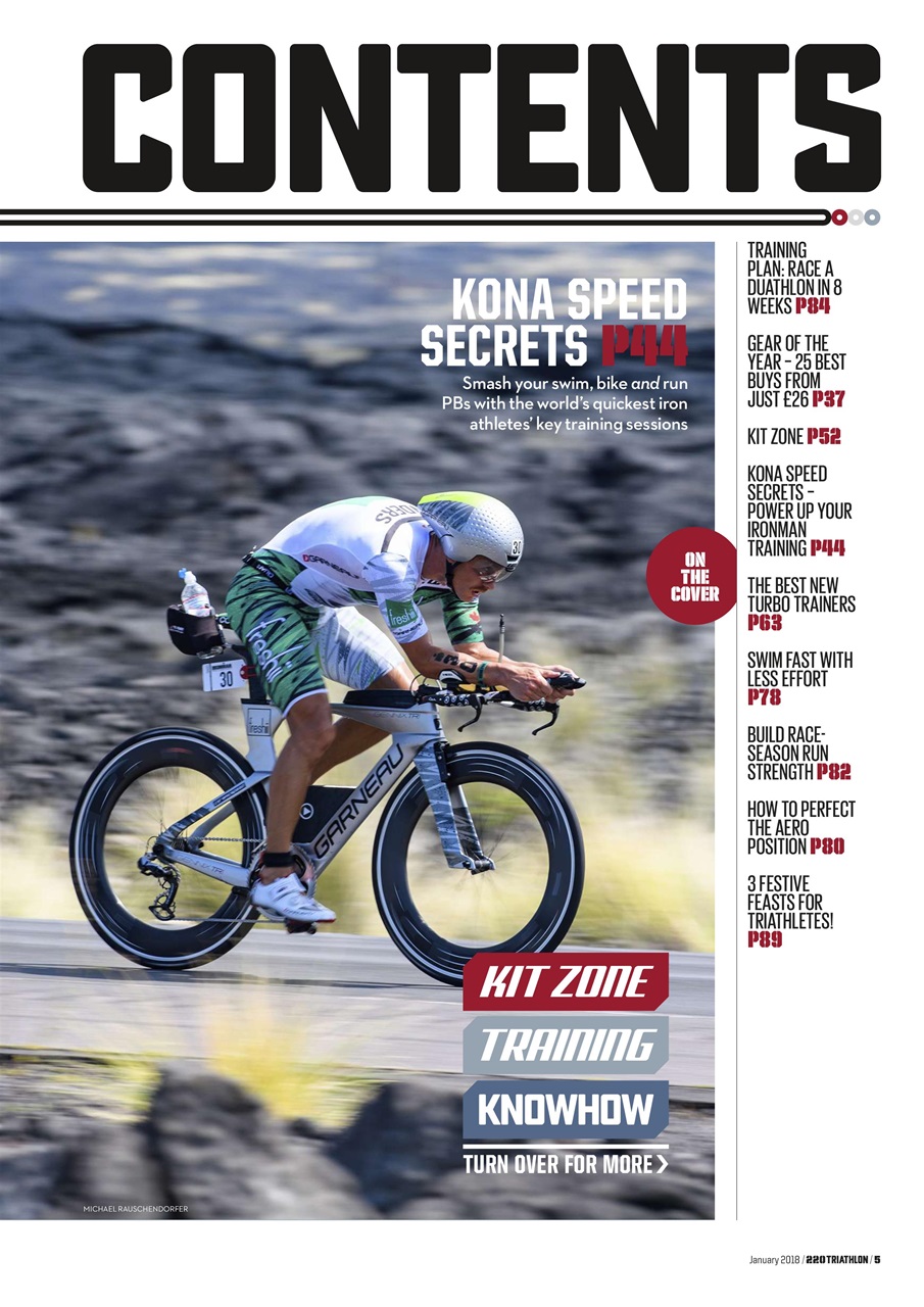 220 Triathlon Magazine Preview Pages