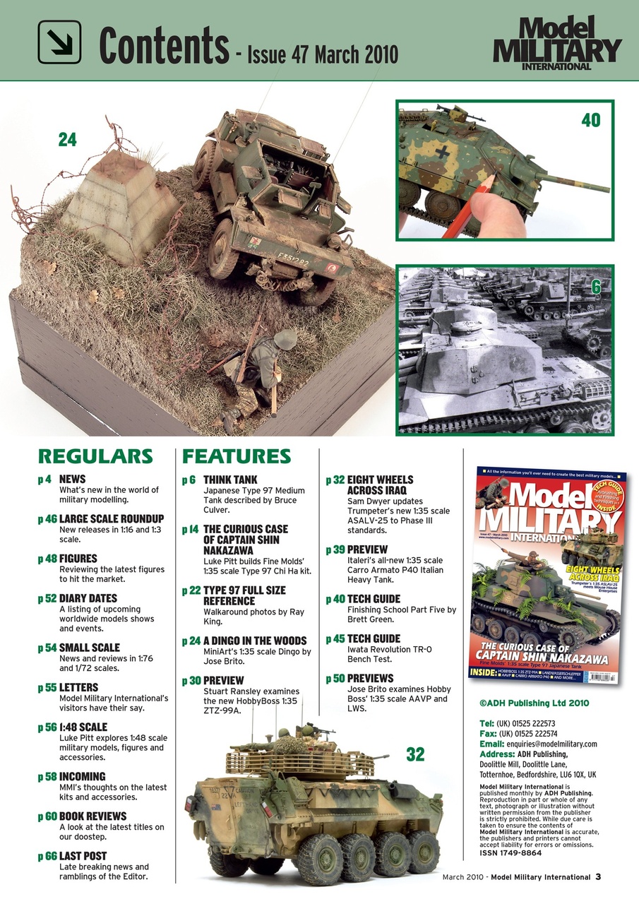 Model Military International Preview Pages