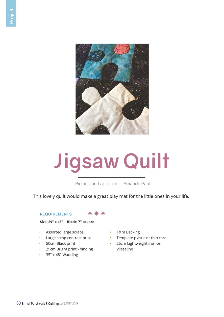 Patchwork and Quilting Preview Pages