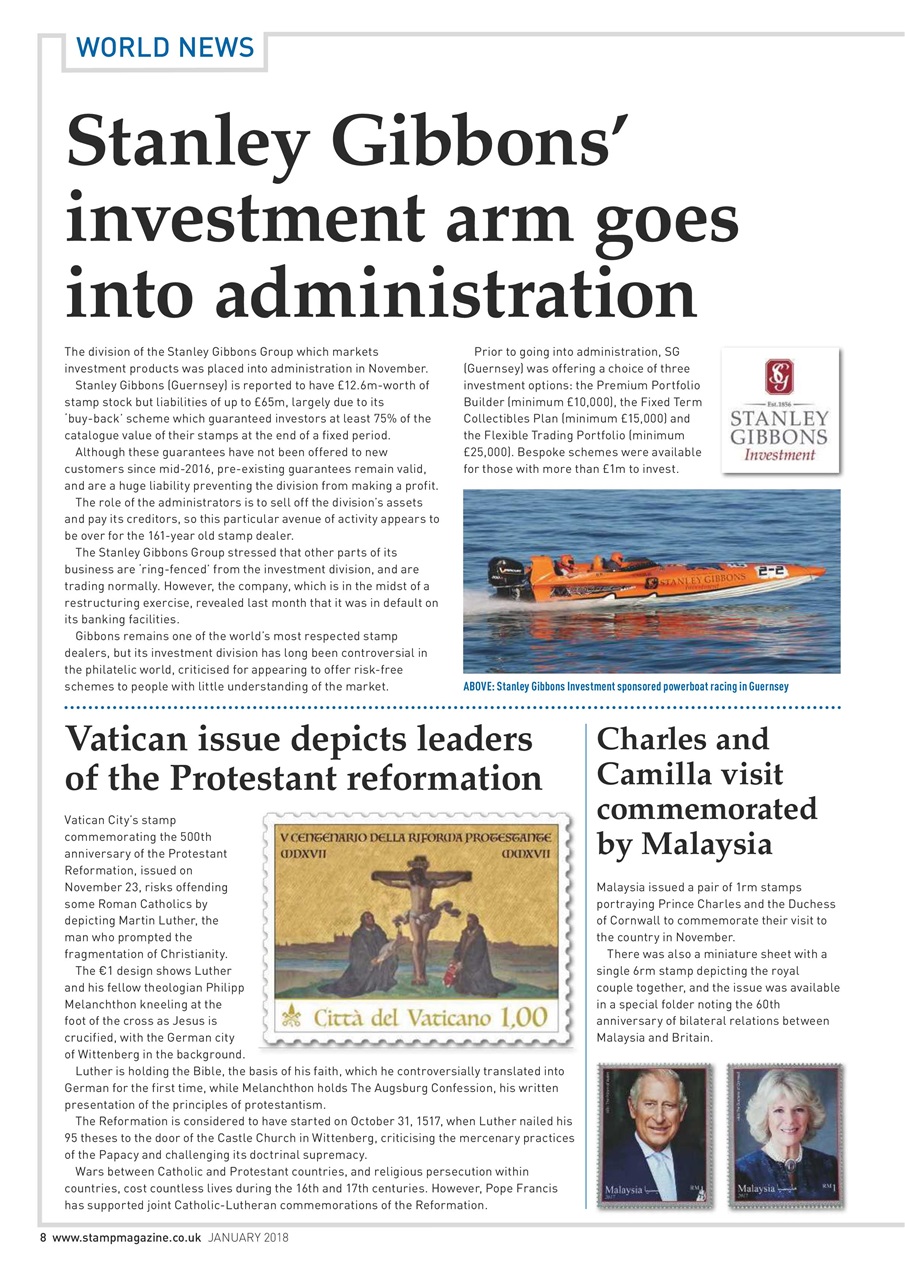 Stamp Magazine Preview Pages