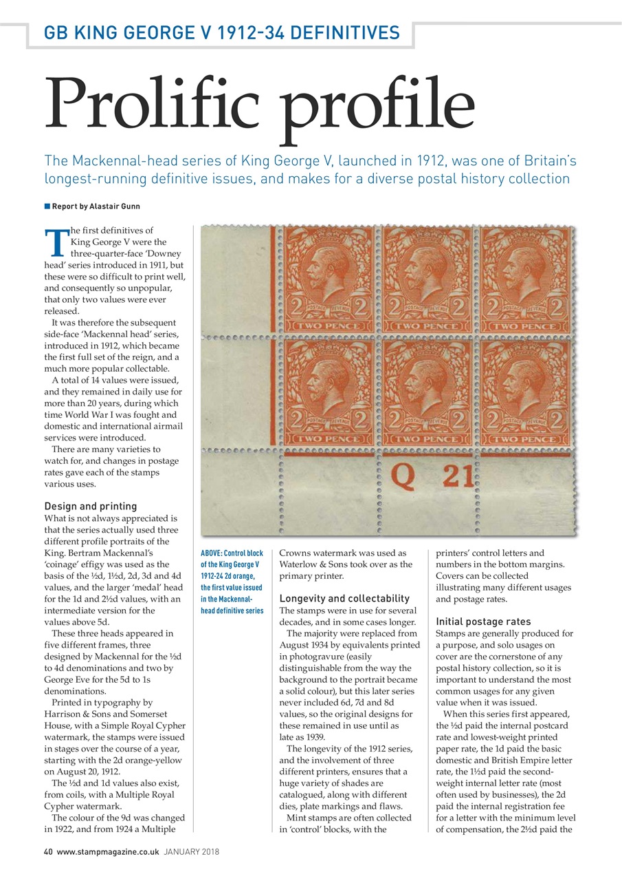 Stamp Magazine Preview Pages