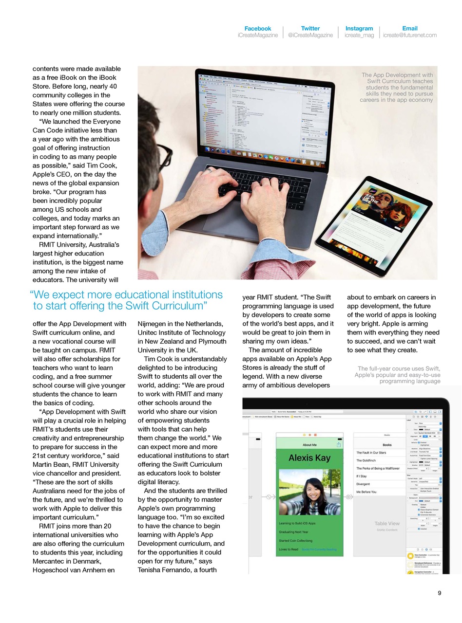 iCreate Preview Pages