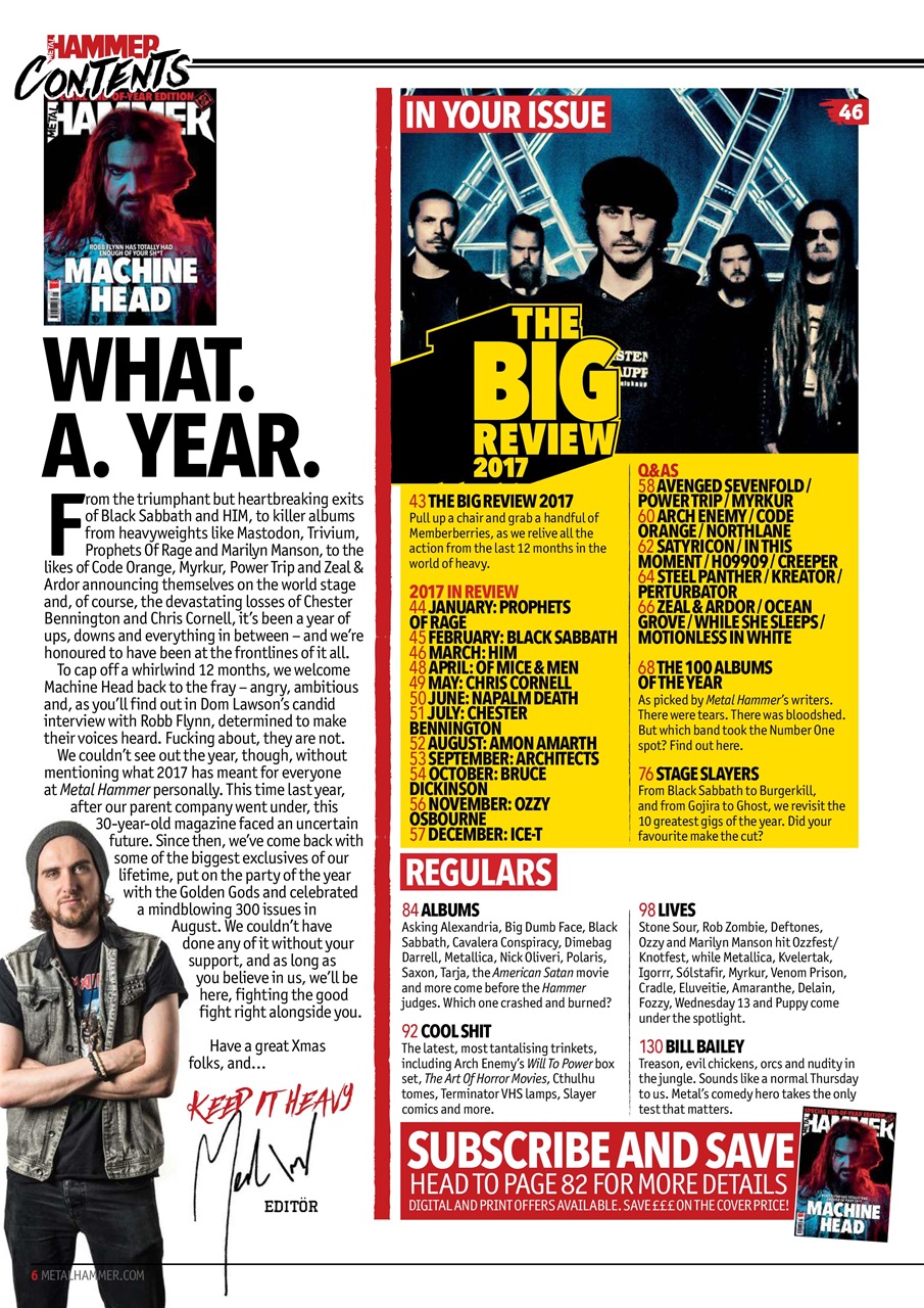 Metal Hammer Preview Pages