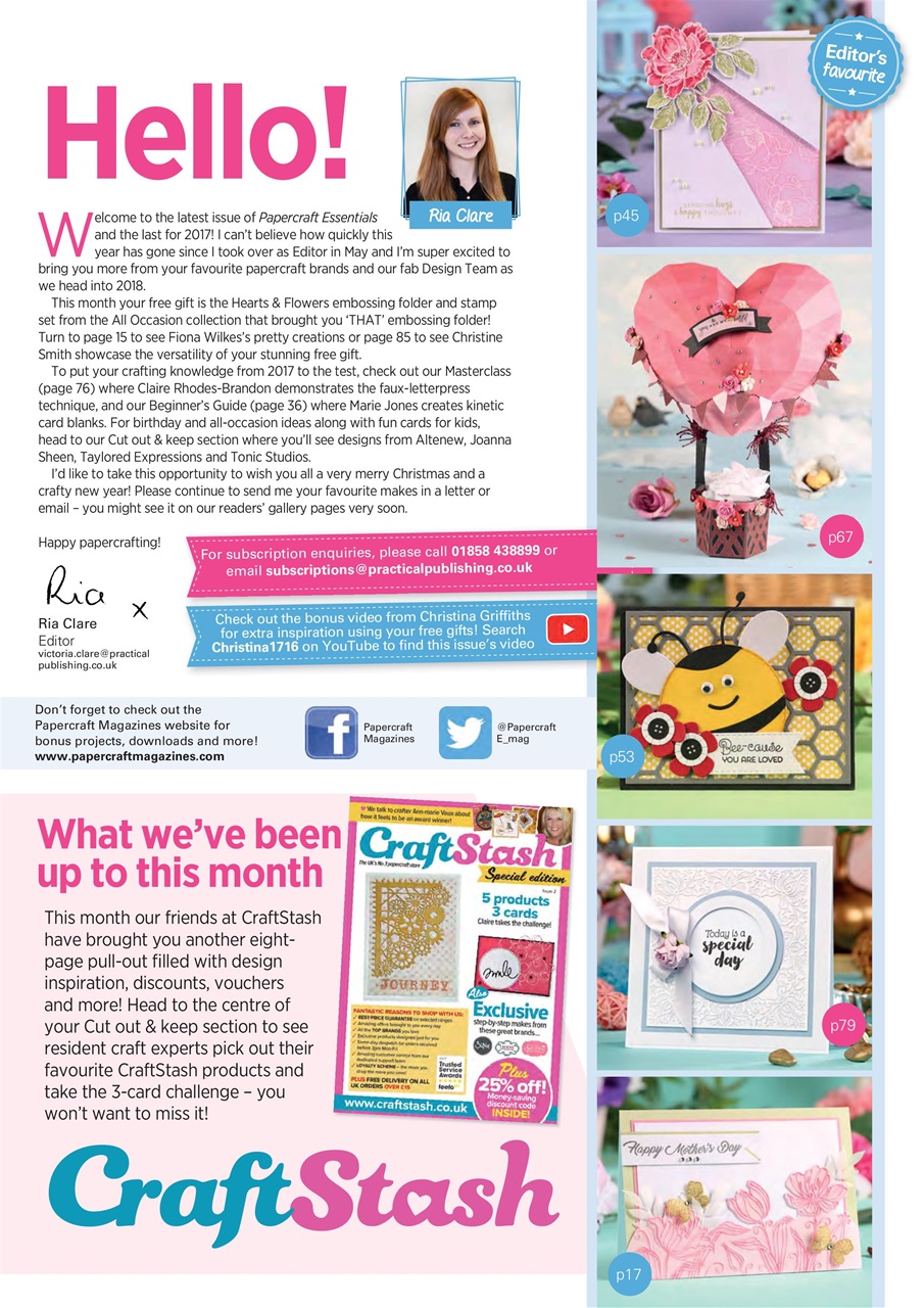 Papercraft Essentials Preview Pages