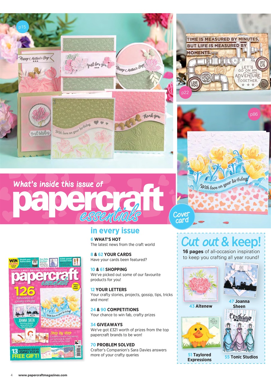Papercraft Essentials Preview Pages