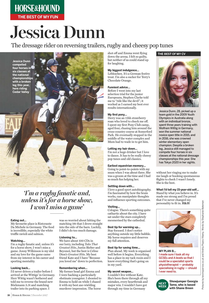 Horse & Hound Preview Pages