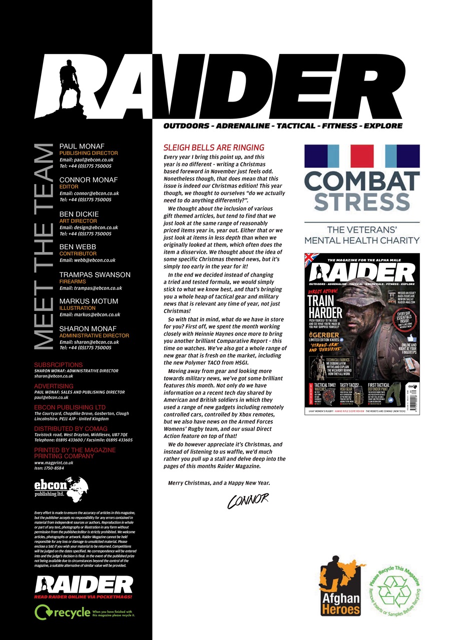 Raider Preview Pages