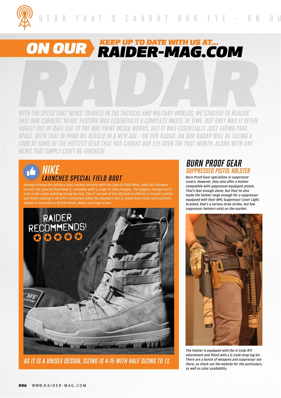 Raider Preview Pages