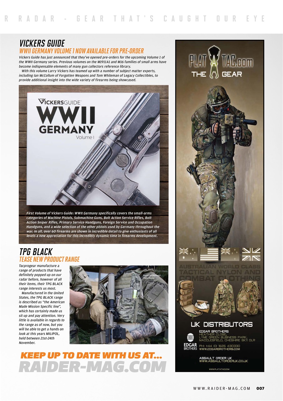 Raider Preview Pages