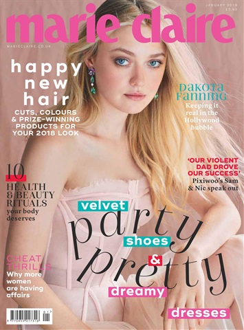 Marie Claire issue January 2018