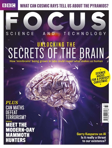 BBC Science Focus Magazine issue Christmas 2017