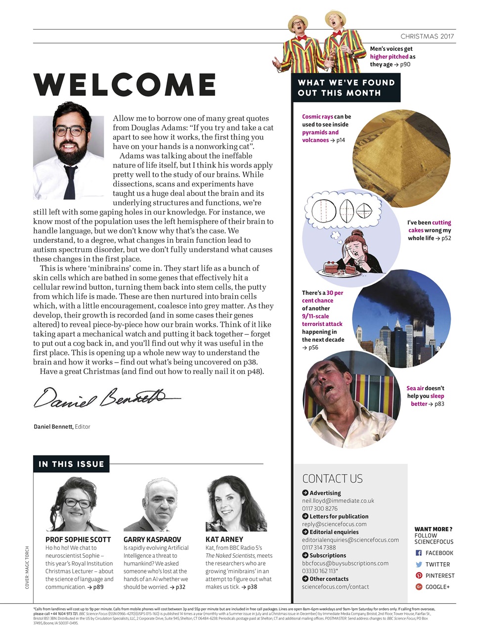 BBC Science Focus Magazine Preview Pages