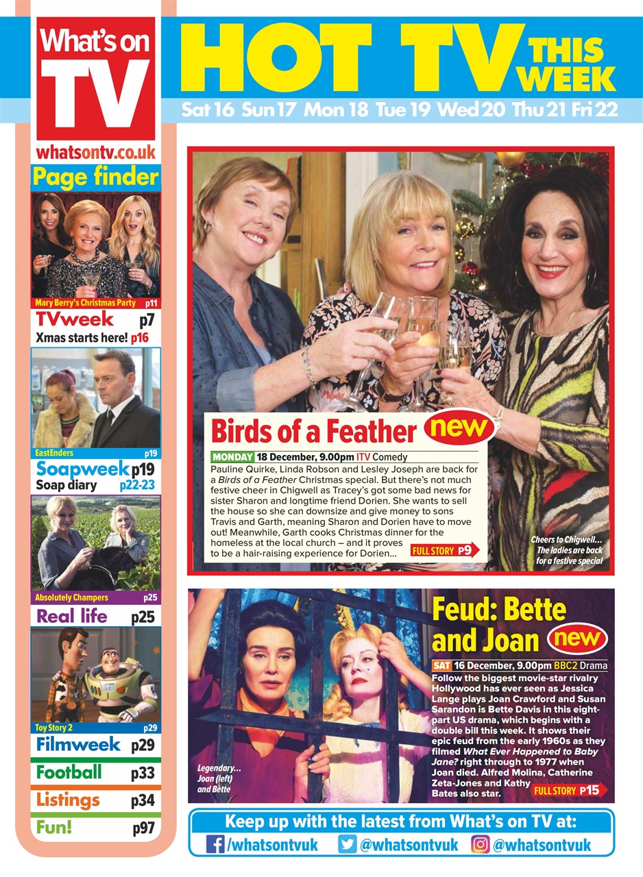 What's on TV Preview Pages