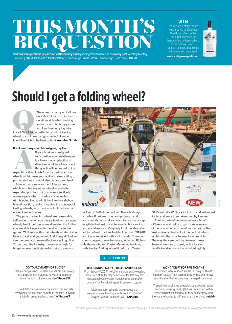 Yachting Monthly Preview Pages
