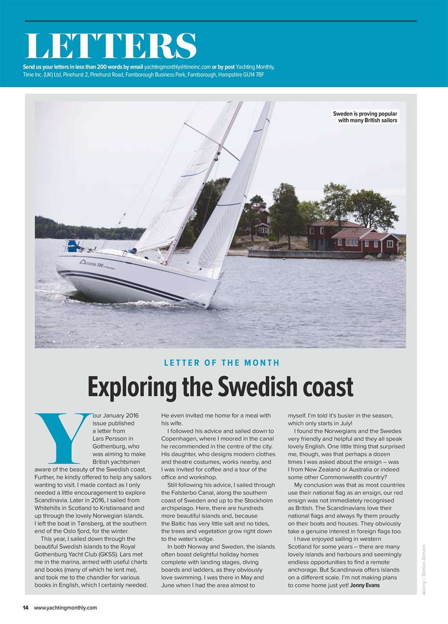 Yachting Monthly Preview Pages