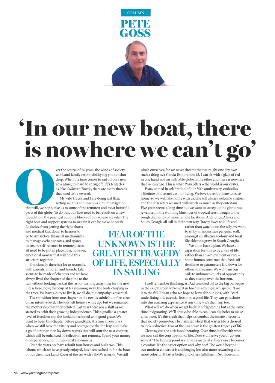 Yachting Monthly Preview Pages