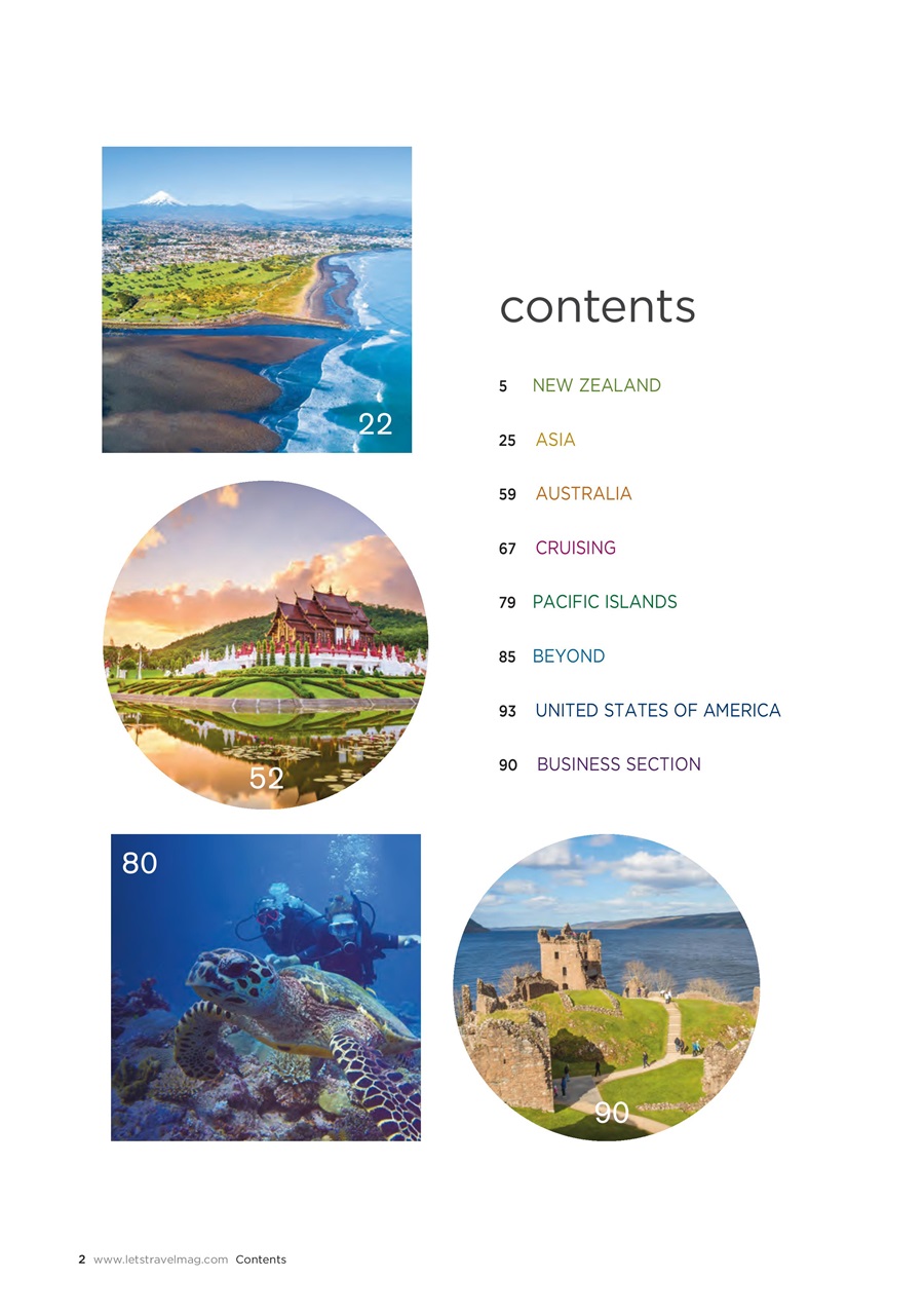 Let’s Travel Preview Pages