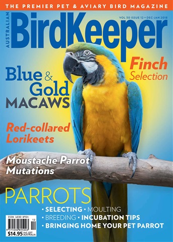 Australian Birdkeeper Magazine issue BirdKeeper Vol 30 Iss 12