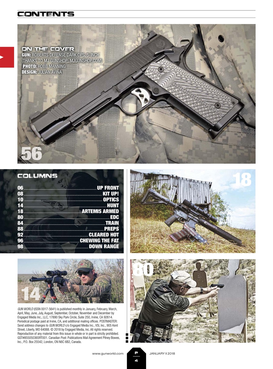 Gun World Preview Pages
