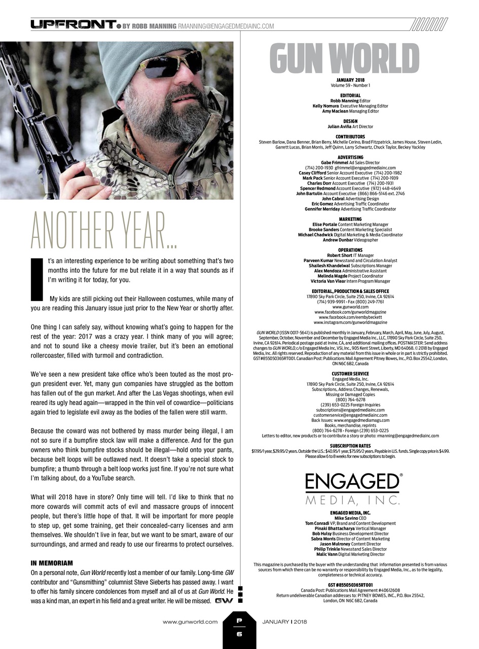 Gun World Preview Pages