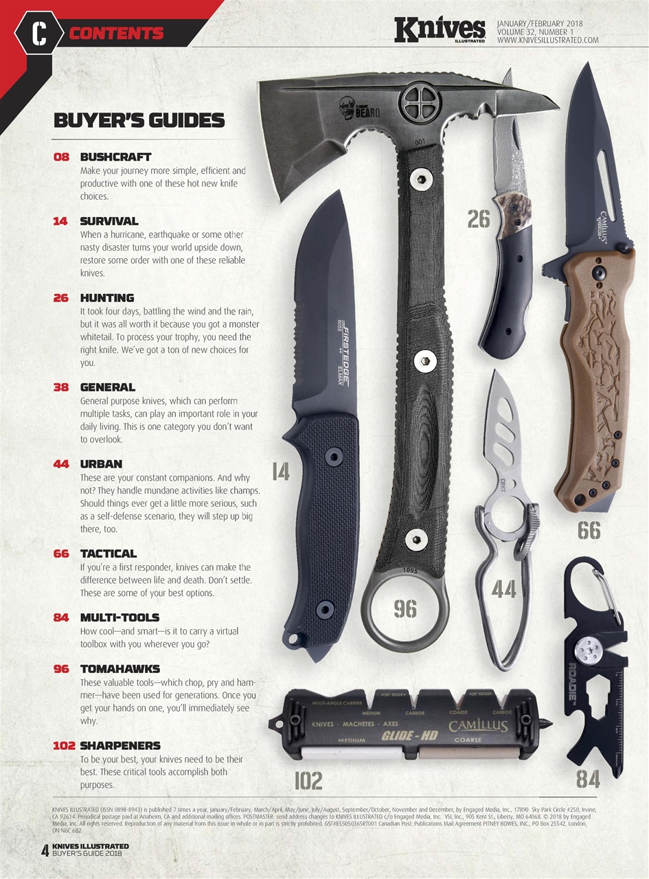 Knives Illustrated Preview Pages
