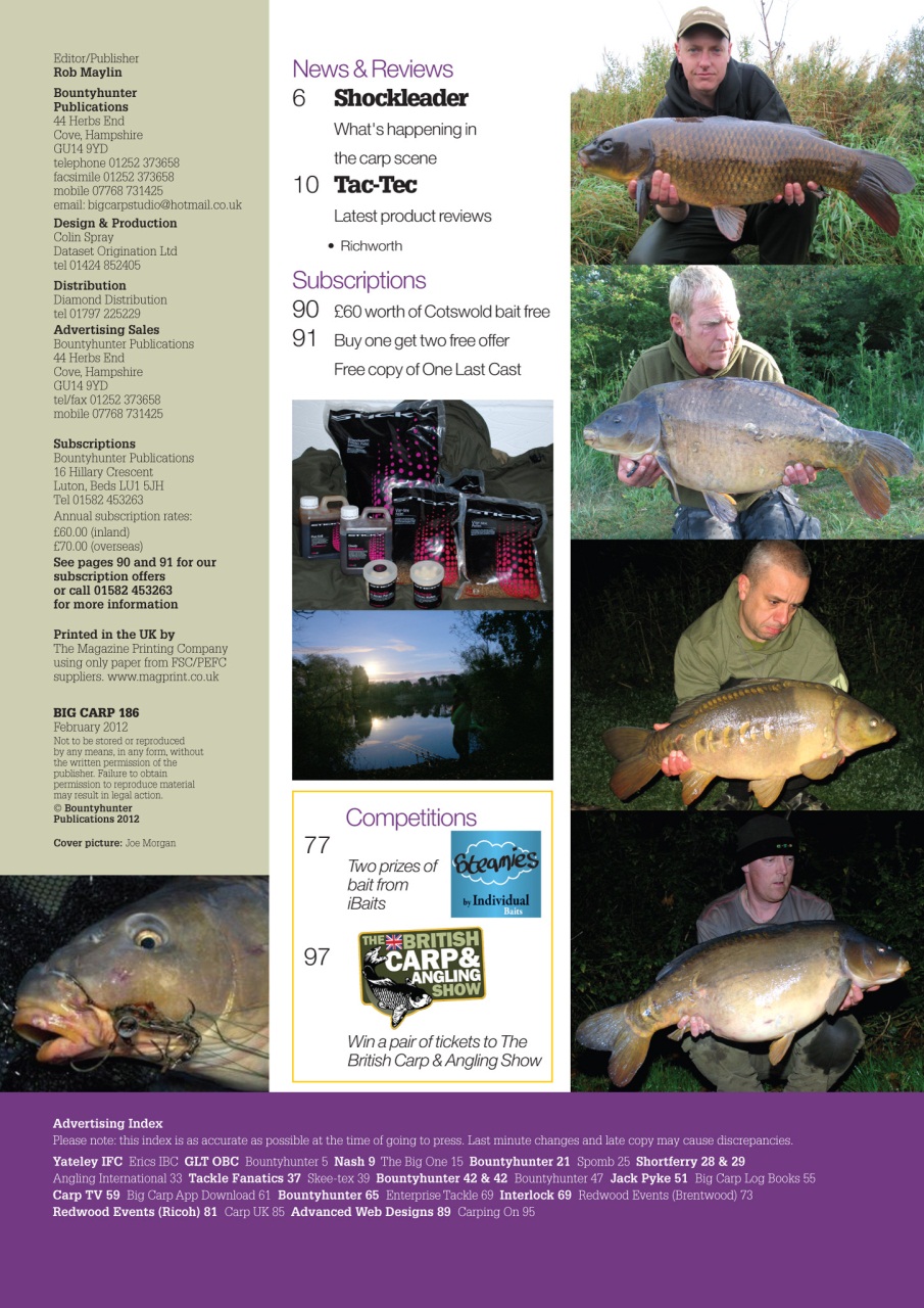 Big Carp Magazine Preview Pages