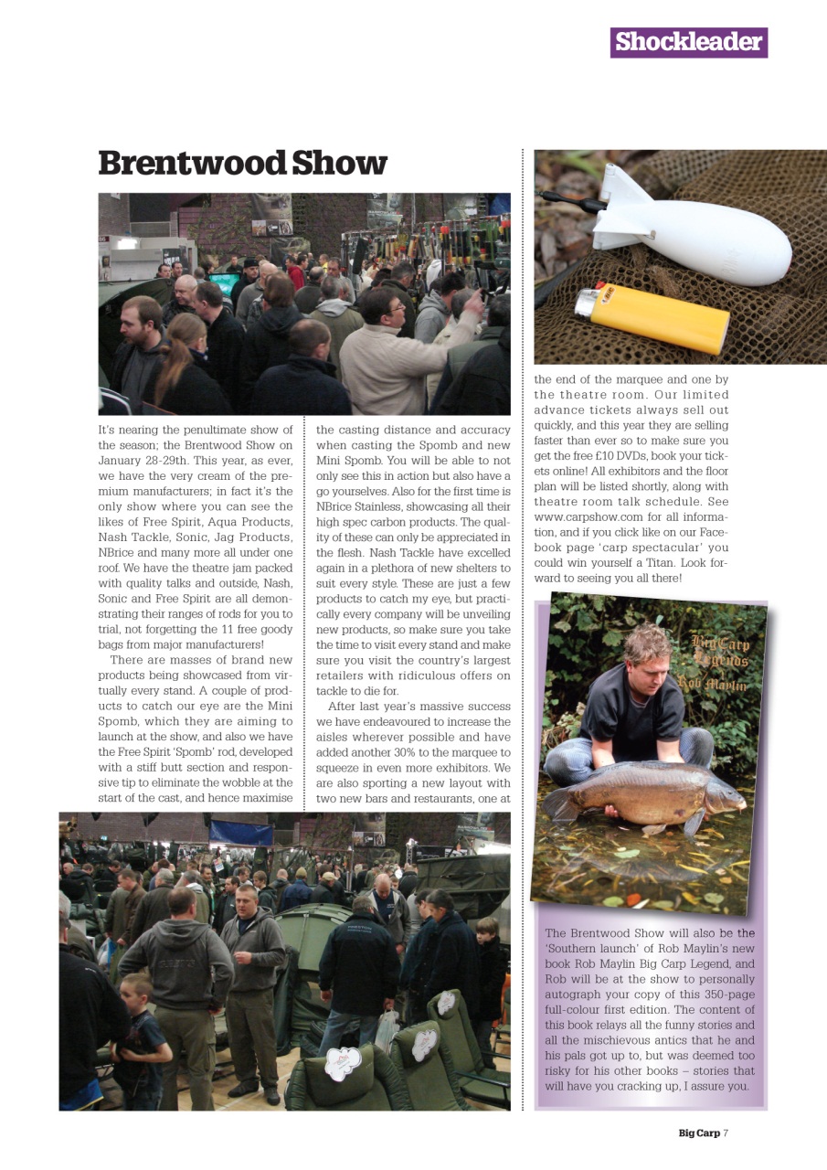 Big Carp Magazine Preview Pages