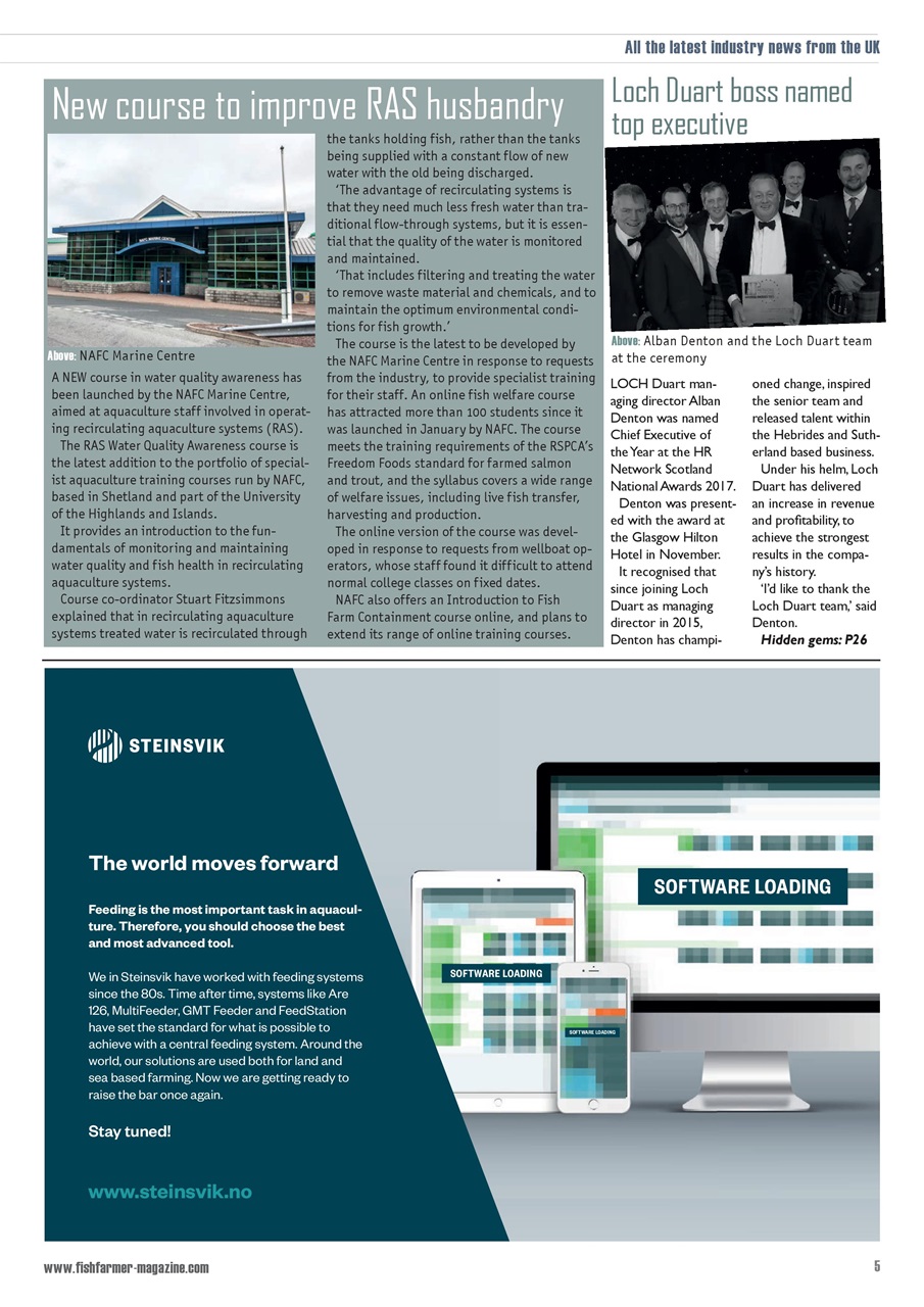 Fish Farmer Magazine Preview Pages