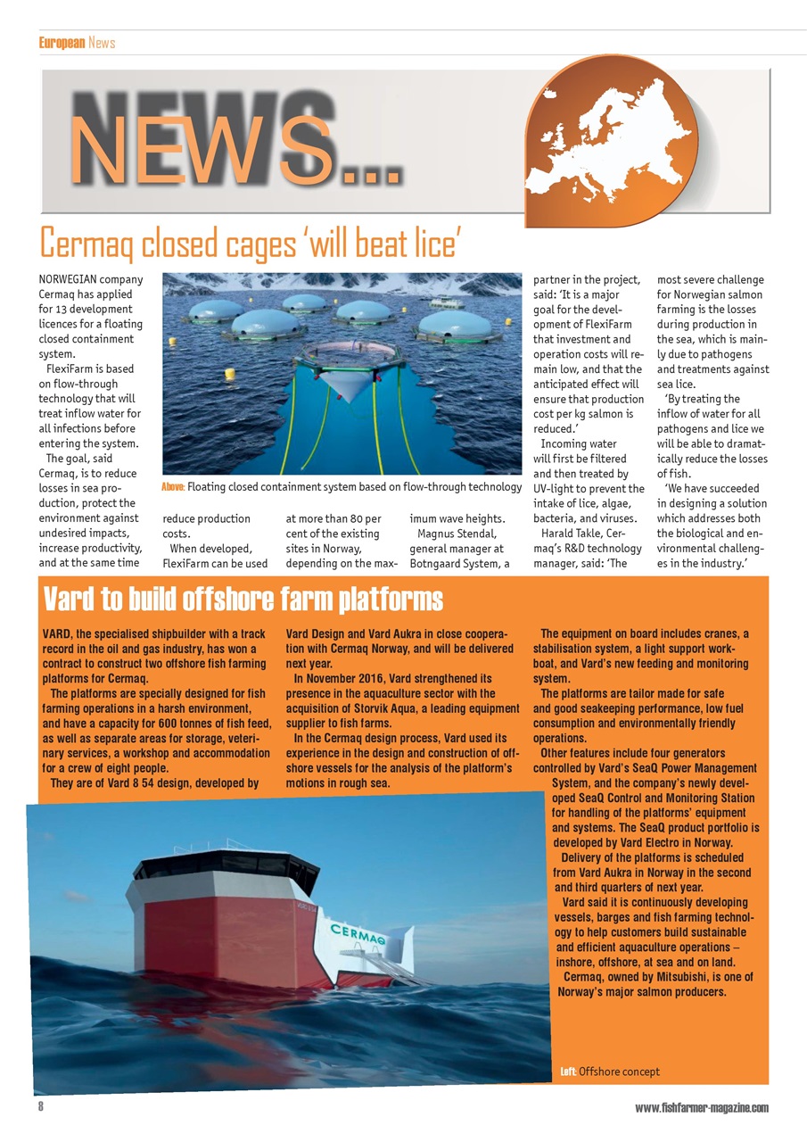 Fish Farmer Magazine Preview Pages