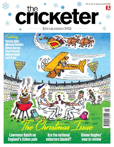 The Cricketer Magazine issue January 2018