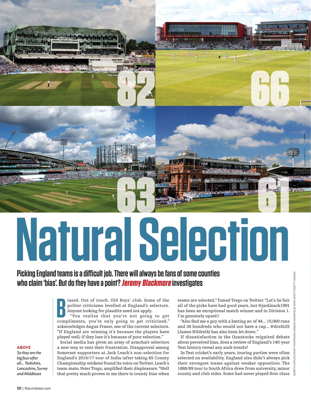 The Cricketer Magazine Preview Pages