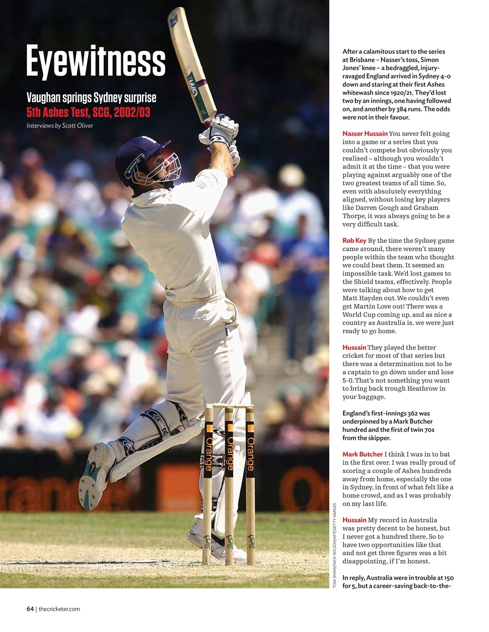 The Cricketer Magazine Preview Pages