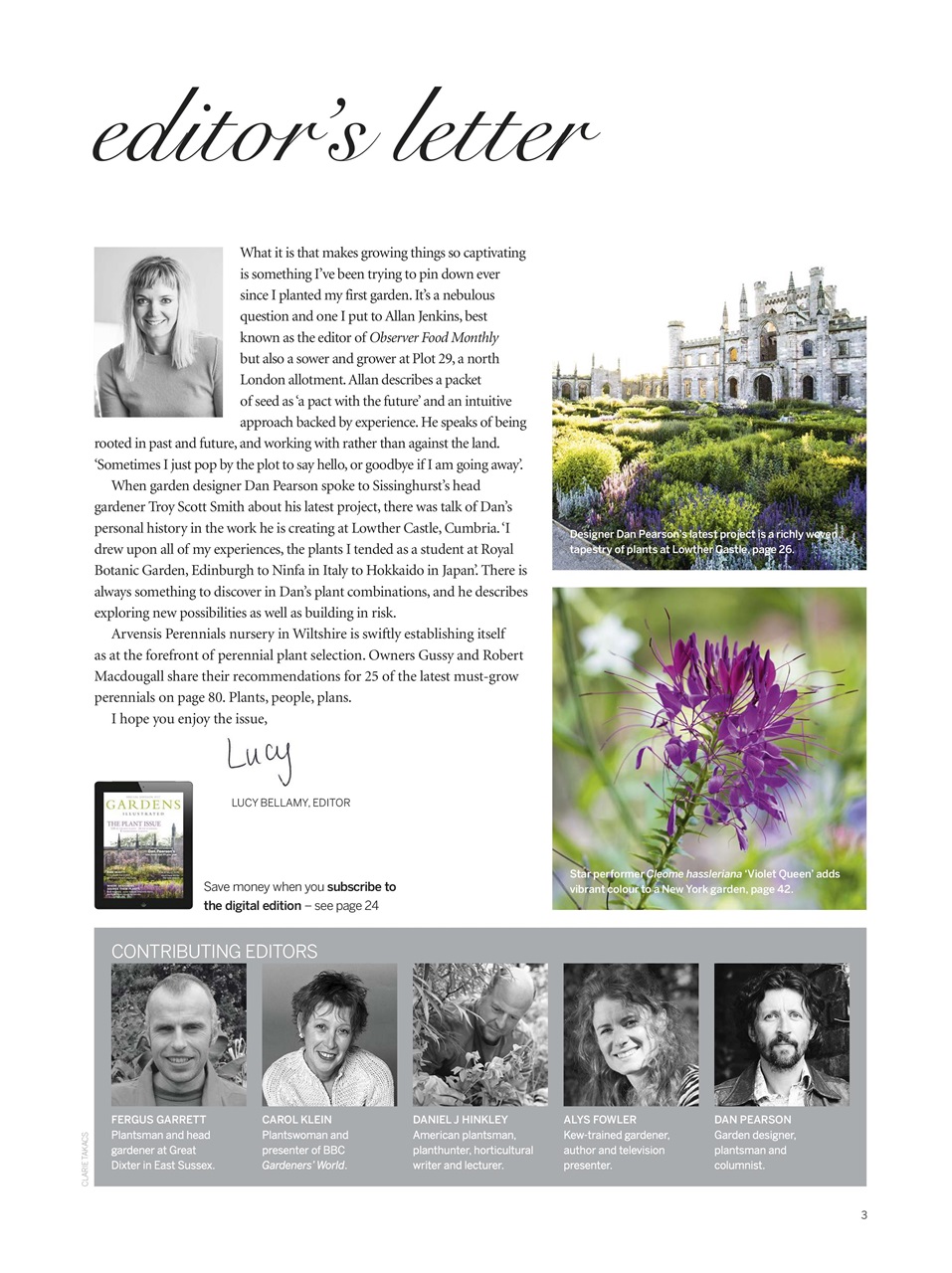 Gardens Illustrated Preview Pages