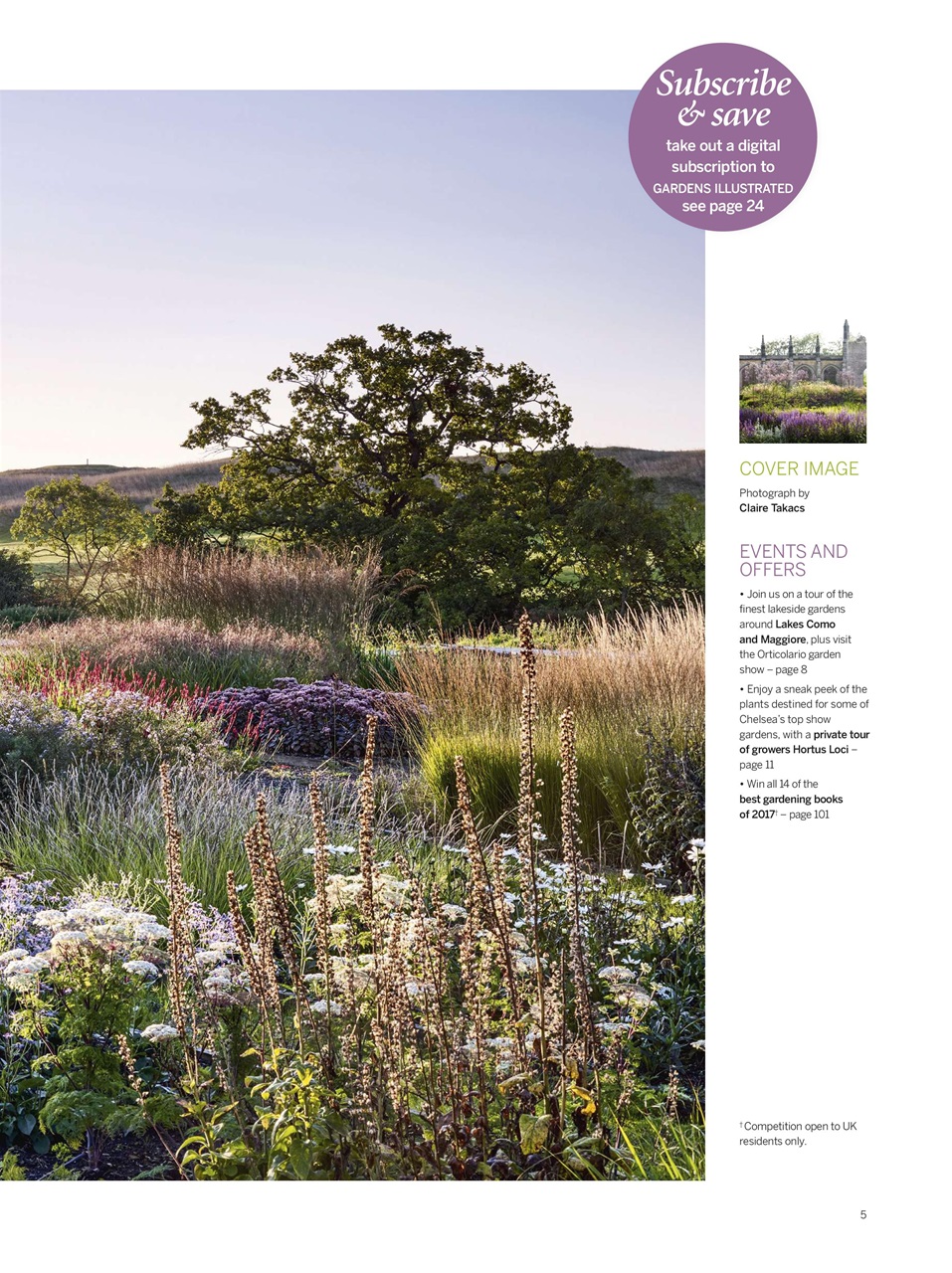Gardens Illustrated Preview Pages