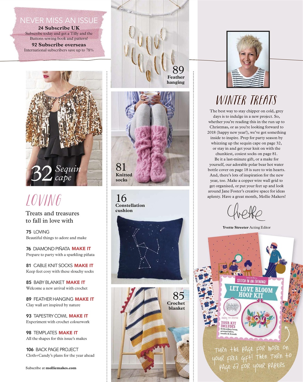 Mollie magazine Preview Pages