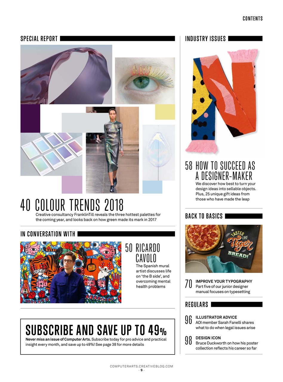 Computer Arts Preview Pages