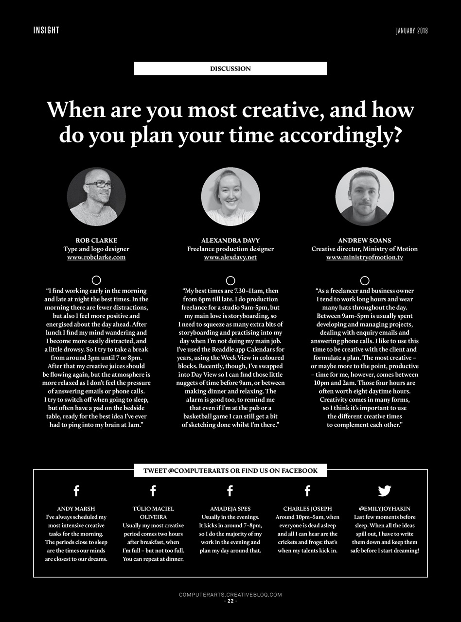 Computer Arts Preview Pages