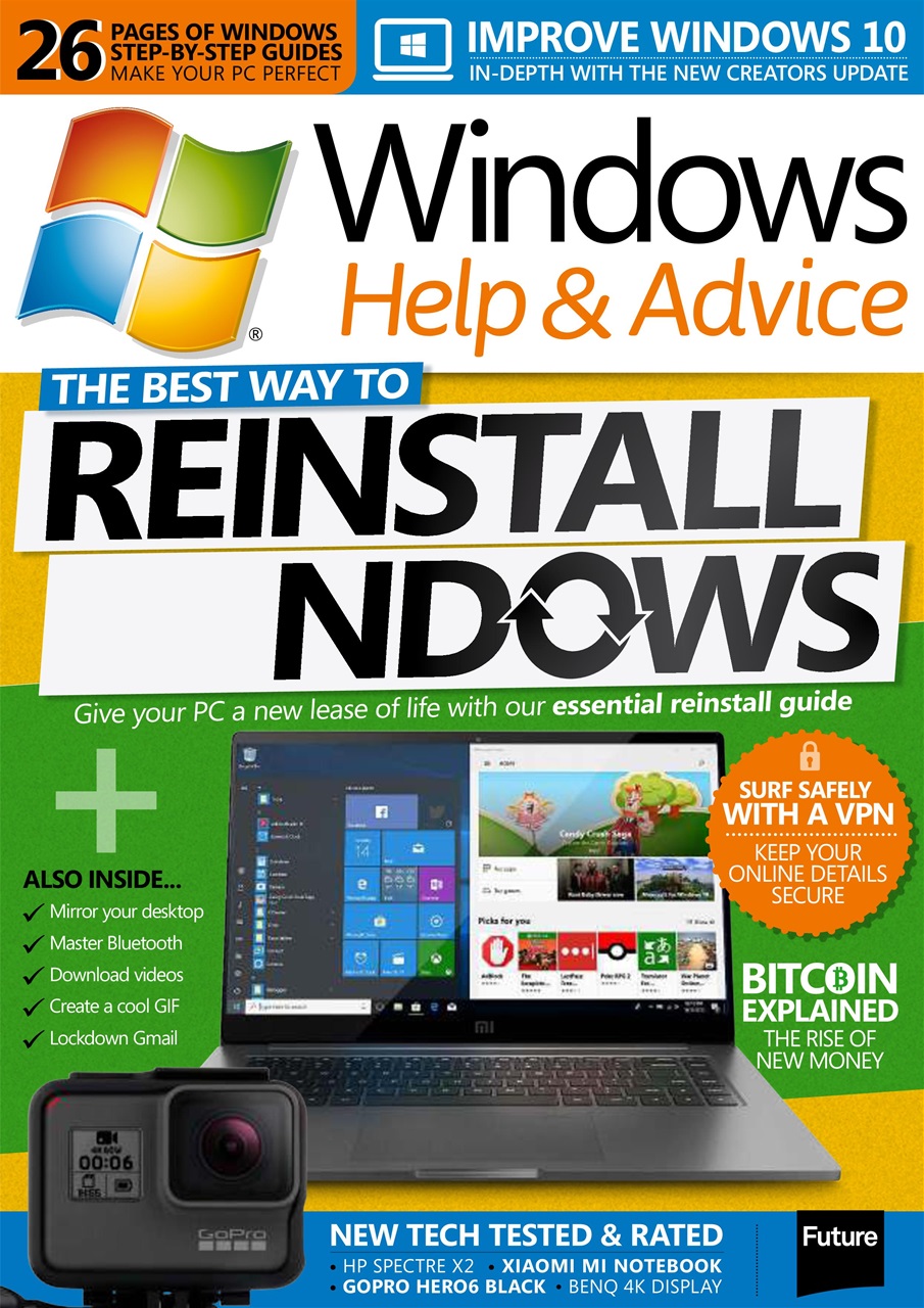 Windows Help & Advice Preview Pages