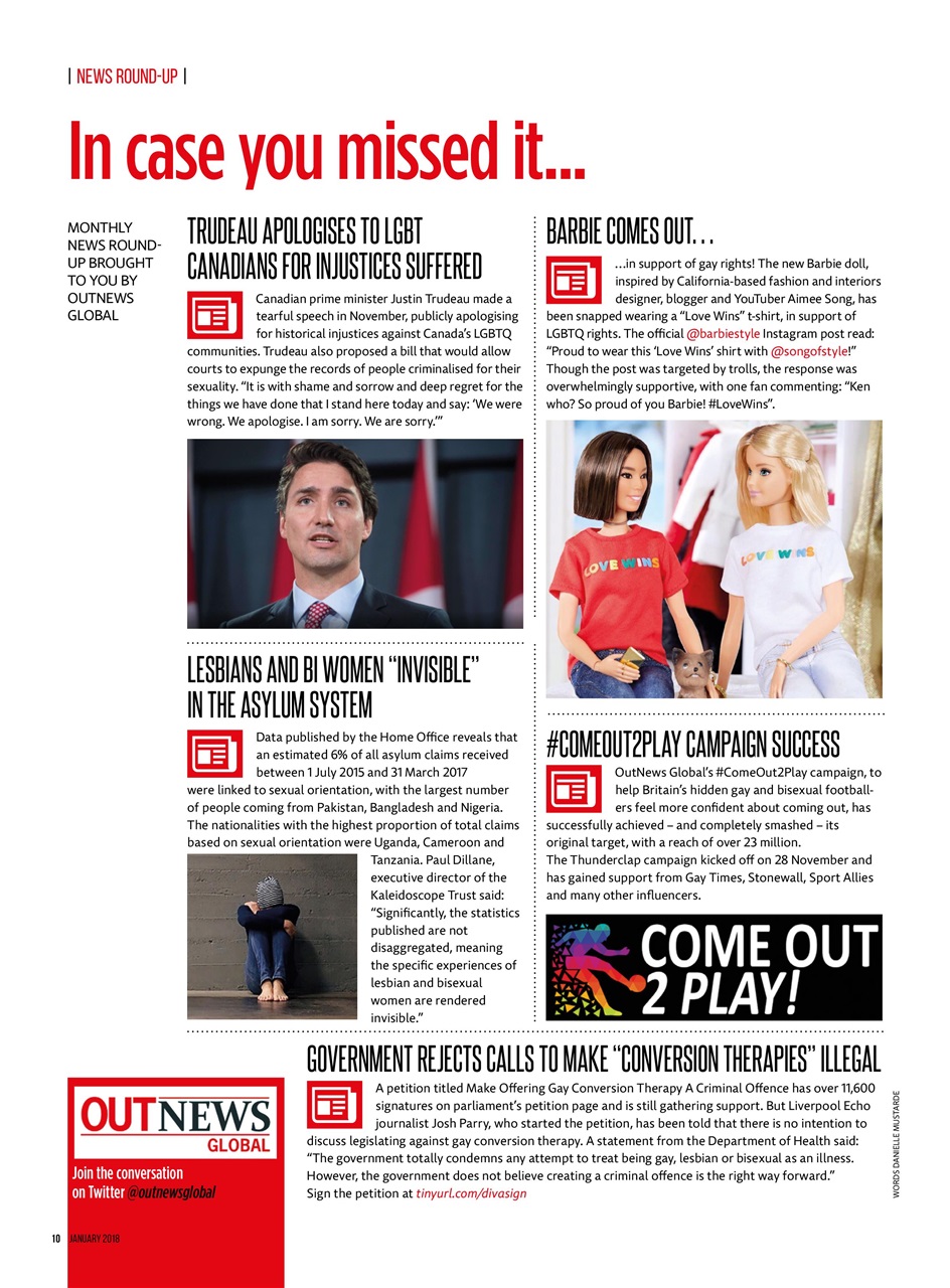 DIVA Magazine Preview Pages